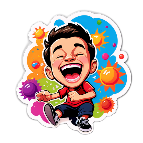 Canlı Gülümseme Stickerı