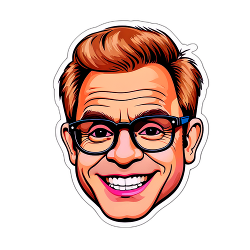 Humorystyczny portret Eltona Johna