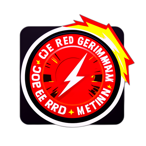 Code Red Duitsland Sticker