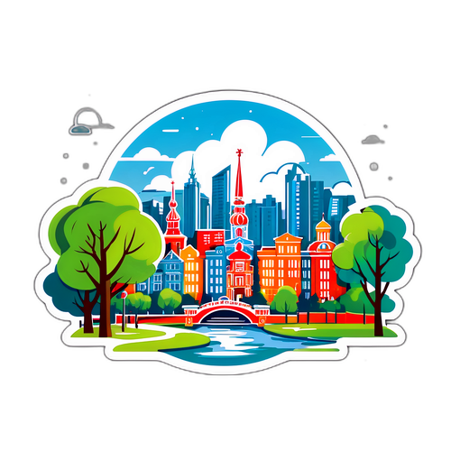 Візуалізація міста Каменське в стилі вуличного мистецтва