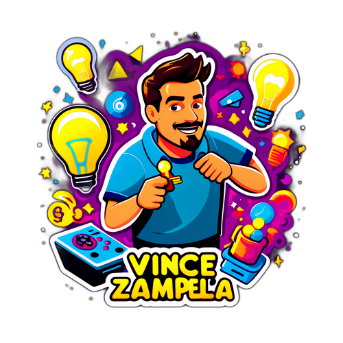 Винс Зампела, создающий видеоигру