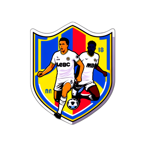 Sticker wa Mchoro wa Murasial kwa Leeds United na Milan