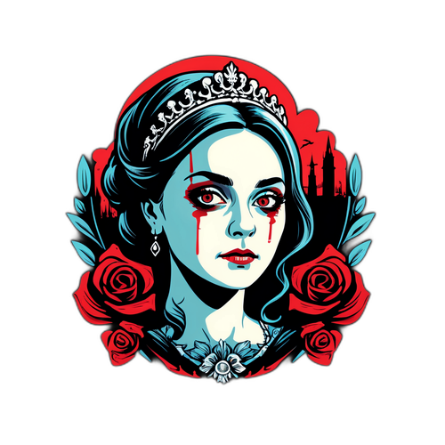 Sticker zur Tragödie des Mordes an Iryna Zarutska