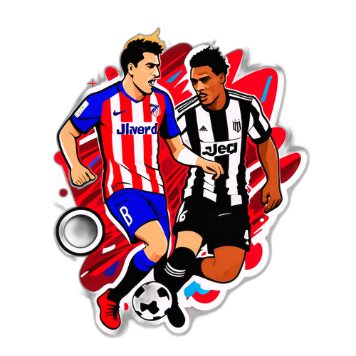 Atletico Madrid vs. Botafogo Match Sticker