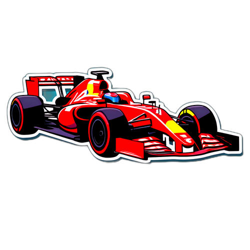 Autoturism de Formula 1 dinamic
