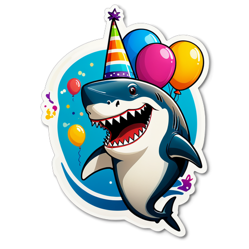 Hai festeggiato il tuo compleanno con uno squalo!