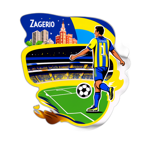 Футбольний матч у Загребі