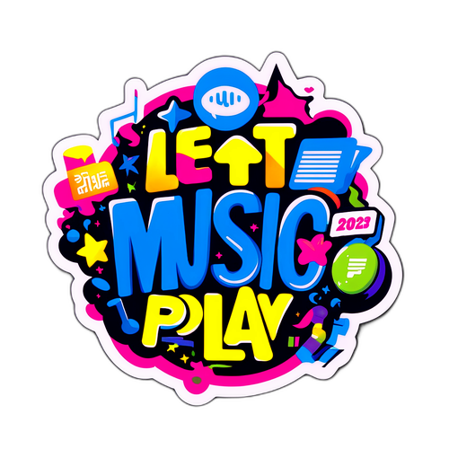 Sticker VMAs 2025: Niech Muzyka Gra
