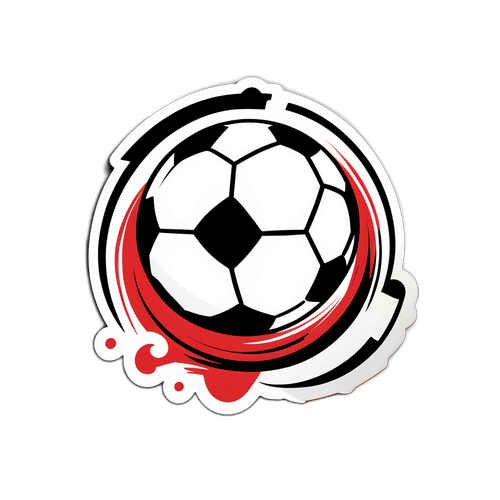 สติ๊กเกอร์บอลฟุตบอลสไตล์อียิปต์