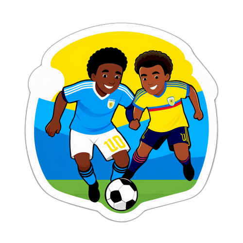 Perlawanan Sokongan Persahabatan U-20 Argentina dan Colombia
