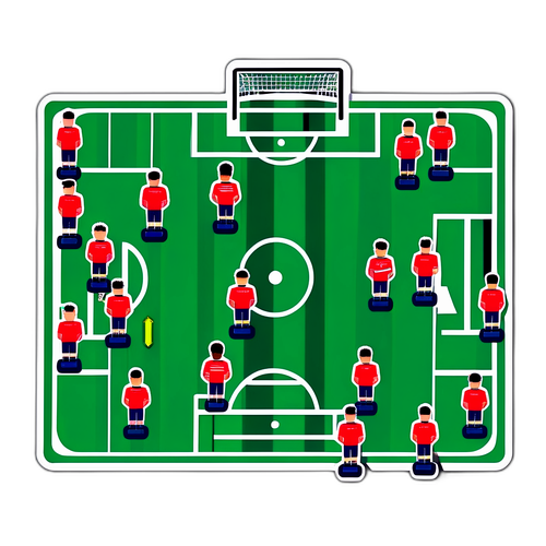 Vizualizarea tacticilor clasice de fotbal