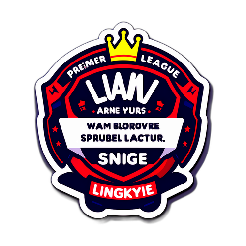 Sticker ya Motisha kwa Watizaji wa Premier League