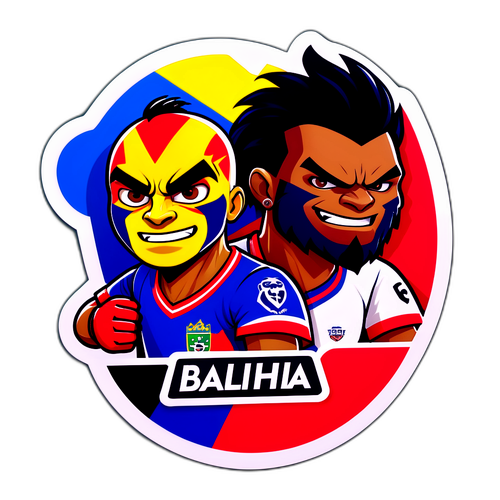 Bahia vs Fortaleza Sticker