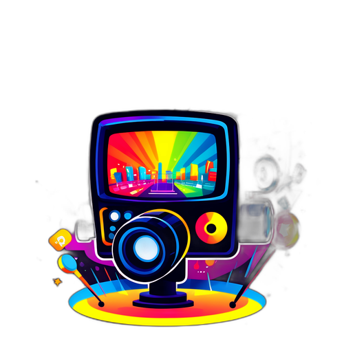 Яскрава графіка телепередачі