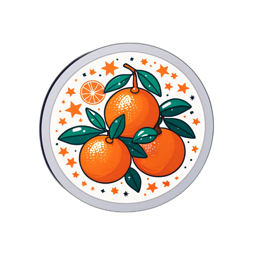 Наліпка на відзначення свята 6 грудня