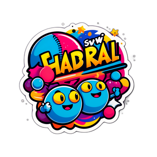 Sjov og edgy design med tegneserieagtige figurer