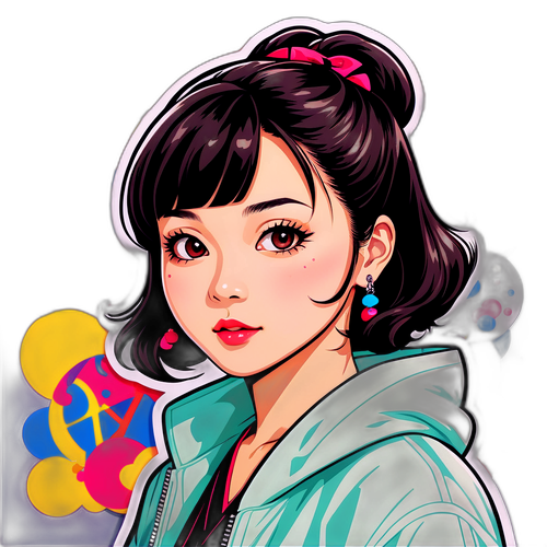 アキコ・ヤダのファッショナブルなポートレート