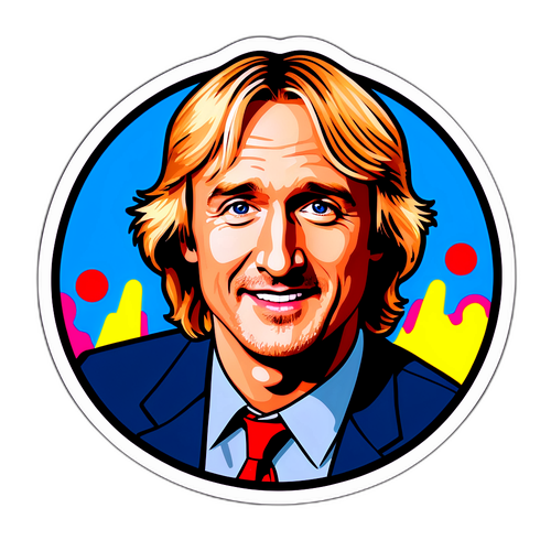 Owen Wilson Fun Sticker