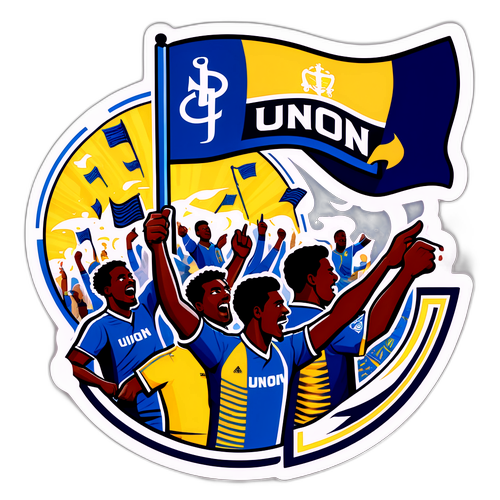 Stiker Antusias Philadelphia Union vs Charlotte FC