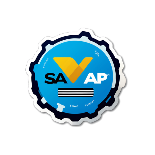 Entfesseln Sie Ihre Kreativität: Das atemberaubende SAP-Sticker-Design, das Technologie und Effizienz vereint!