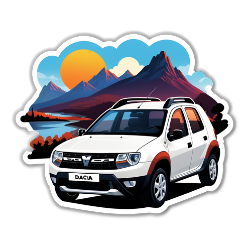 Sticker Dacia Bigster: Design Moderno e Innovativo