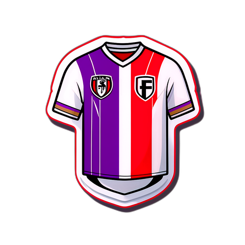 Sticker Retro Rekaan Jersi Milan dan Fiorentina