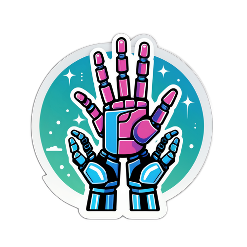 Yapay Zeka ve İnsan İşbirliği Symbolü