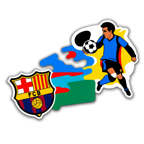 Barcelona vs Rayo Vallecano Rivalry Sticker