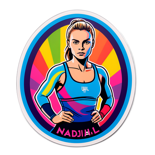 Stylisierte Darstellung von Nadja Uhl