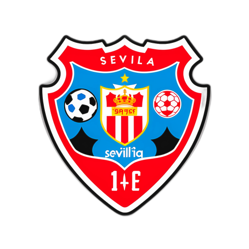 Stiker Sepak Bola Sevilla dan Getafe