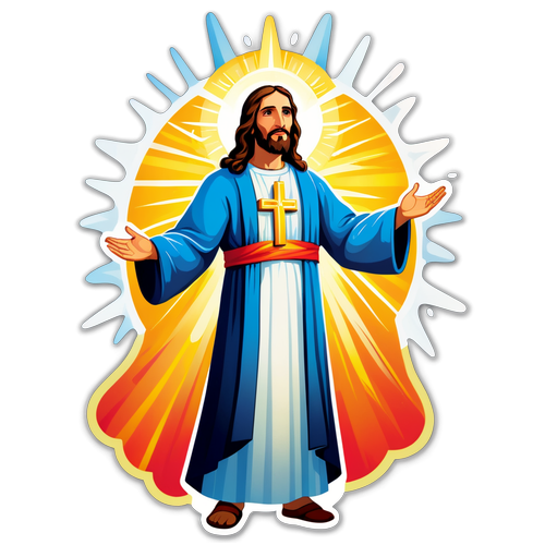 Jesus em Cena de Fé e Celebração