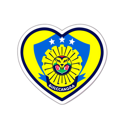 Sticker del Amor por Bucaramanga