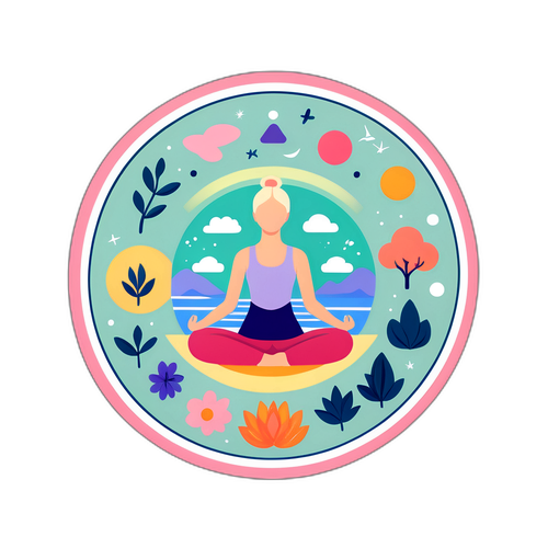 Mette Frisk Wellness Sticker