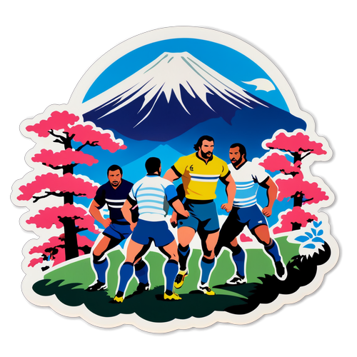 Rugby en Ébullition: Les Joueurs Français Éblouis par la Magie du Mont Fuji!