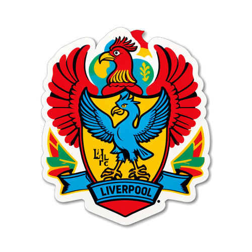 Furaha Isiyo na Kifani: Sticker ya Liverpool FC Inayodhihirisha Mapenzi ya Mashabiki na Historia ya Timu!