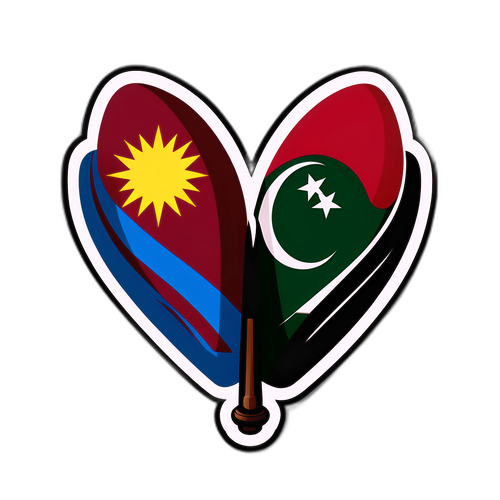 Cricket Rivalry Sticker: West Indies vs Pakistan