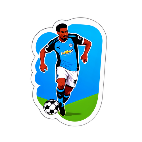 Fotballaction fra 'Man City vs Newcastle'