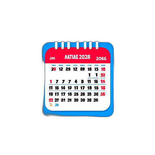 Diseño minimalista de calendario con el texto 'Los partidos de hoy Liga Argentina 2026'