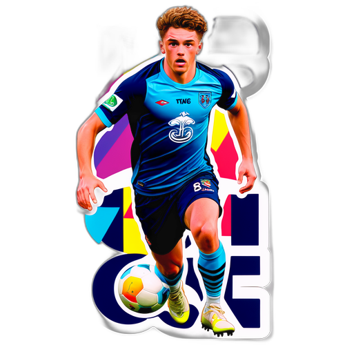 Hình ảnh năng động của Cole Palmer