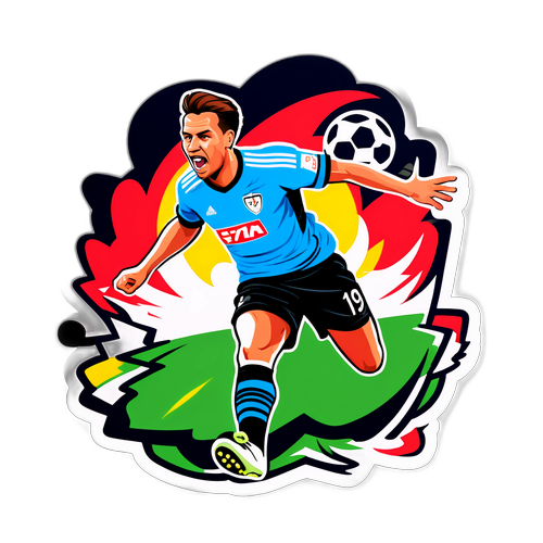 Aufregende Illustration von Bischofshofen gegen Sturm Graz