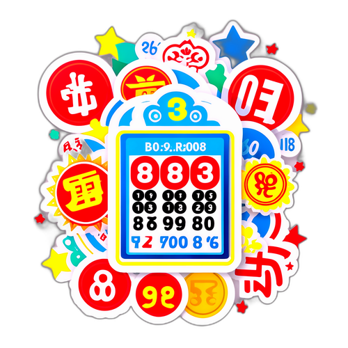 สติกเกอร์ผลลอตเตอรี่ฮานอย
