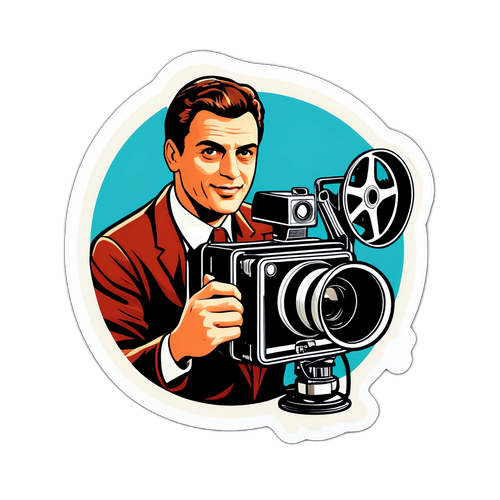 Retro Sticker van Alvaro Vitali
