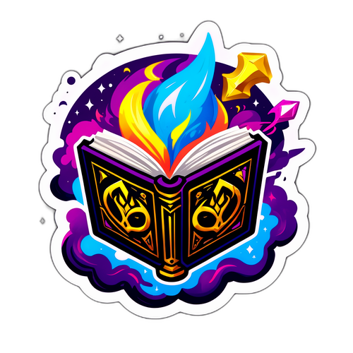 Sticker tematic fantasy inspirat din League of Legends