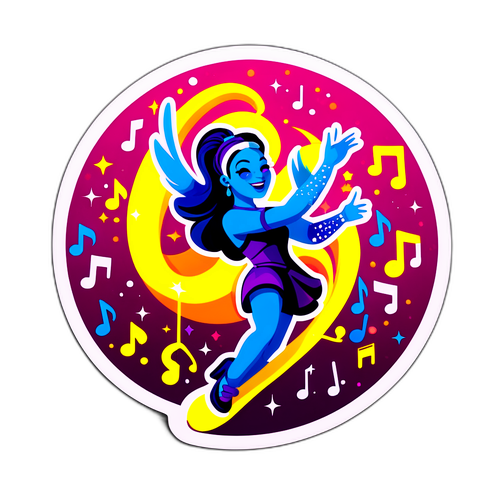 Stiker Bertema Not Musik Diananda Choirunisa