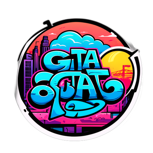 Stylische Schriftzüge 'GTA 6'