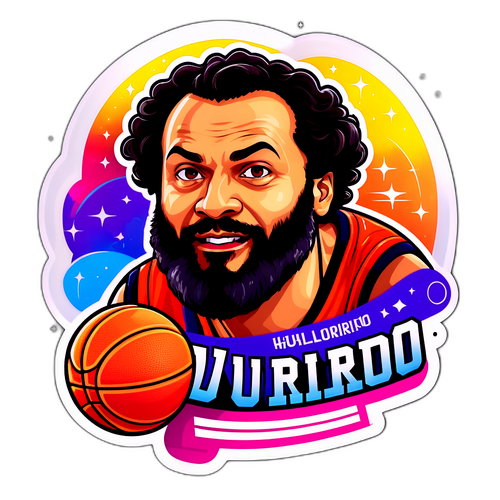 סטיקר של נונו לוריירו בעיצוב טיפוגרפי עברי