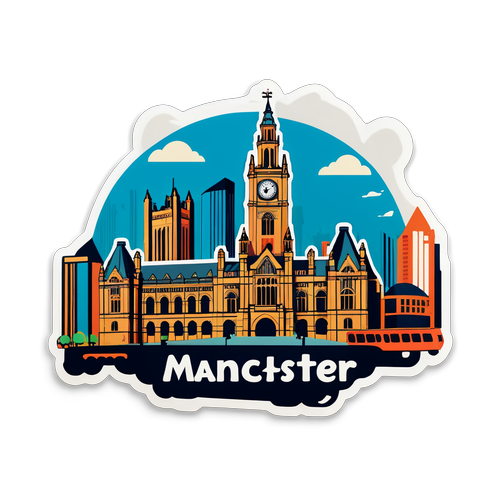 Utazamaji wa Manchester: Mandhari Yenye Mwangaza ya Town Hall na Beetham Tower!