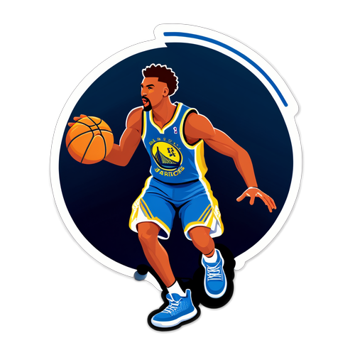 Mga Nuggets vs Warriors na Sticker