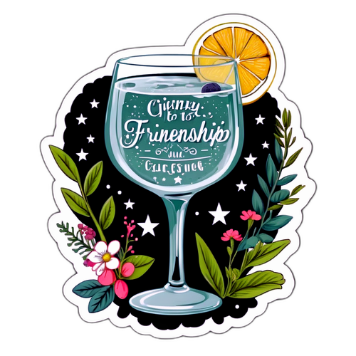 Bekväm och stilfull gin-glasdesign
