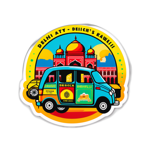 दिल्ली के ऑटो-रिक्शा का चकाचौंध